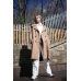 Camel Swing Coat