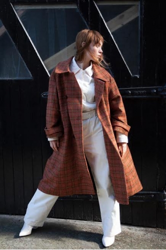 Tartan Swing Coat