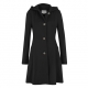 BLACK RIDING HOOD COAT