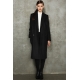 BLACK HACKNEY COAT