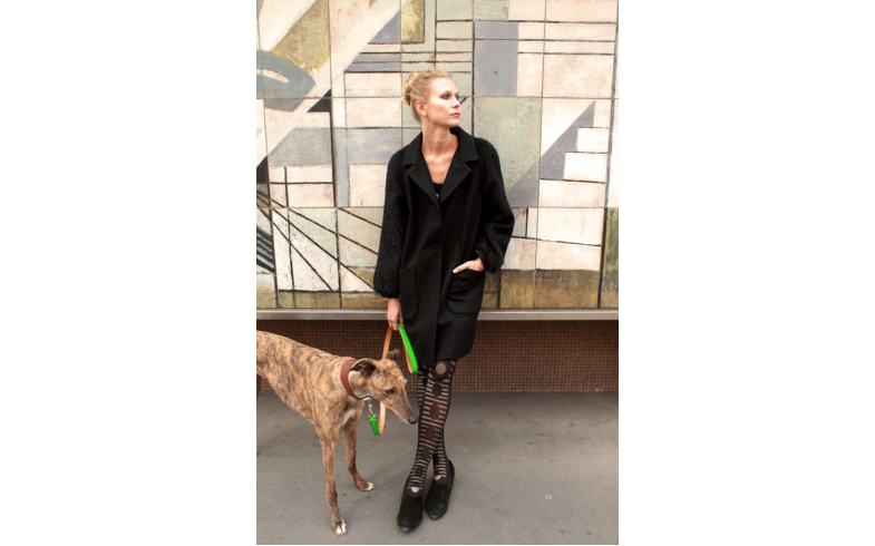 Black Isobel Coat