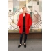 RED CAPE COAT