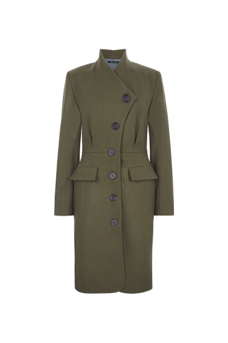 KHAKI VIENNA COAT