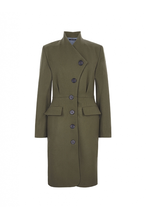 KHAKI VIENNA COAT