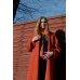 Orange Oversize Belter Coat - sold out