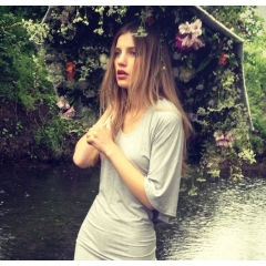 GREY CAPE DRESS GREY CAPE DRESS