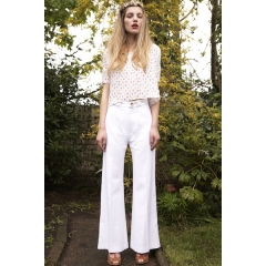 WHITE TROUSERS WHITE TROUSERS