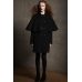 BLACK ZINA COAT - MADE TO ORDER